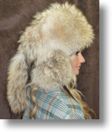 Fur Hat - Coyote Sportsman Hat