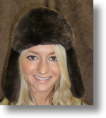 Fur Hat - Sheared Beaver Trooper Style Hat 