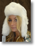 Fur Hat - Rabbit Bomber Hat