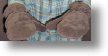 Fur Mittens - Suede Deer Skin Beaver Lined Mittens