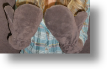 Fur Mittens - Suede Deer Skin Beaver Lined Mittens