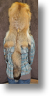 Fur Hat - Red Fox Mountain Man with Face