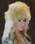 Fur Hat -  Coyote Mountain Man No Face