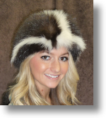 Fur Hat - Skunk Hat