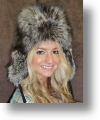Fur Hat - Silver Fox Sportsman Hat