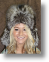 Fur Hat - Silver Fox Sportsman Hat