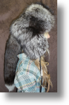 Fur Hat - Silver Fox Sportsman Hat